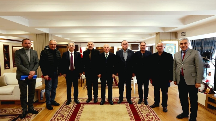 Erzurum Büyükşehir Belediye Başkanı Sn. Mehmet Sekmen’i ziyaret ettik.