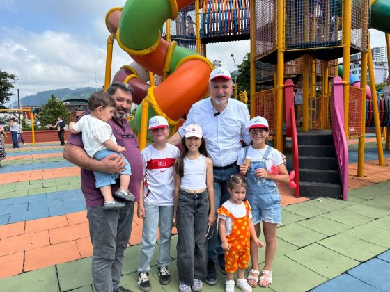 Borulu Park, yenilenen yüzü ve Çocuk Şenliği ile yeniden hizmete açıldı