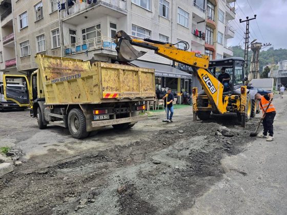 Hopa’da 17–22 Ağustos Haftasında Çalışmalar Kent Genelinde Sürdü